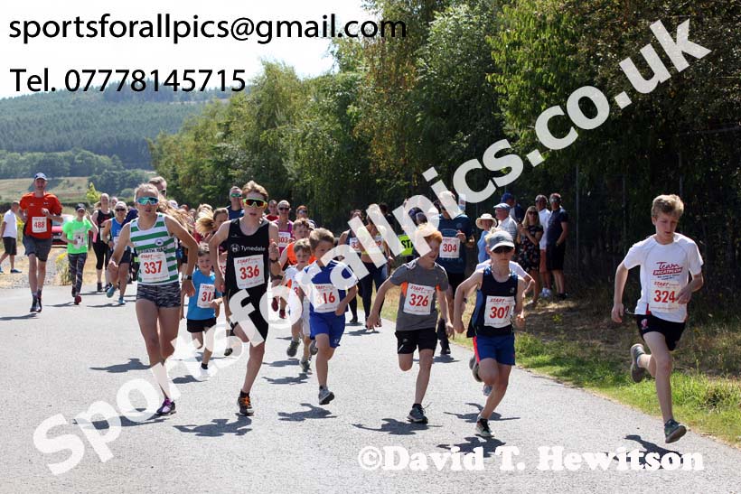 Hexham 5k Road Race, 2018 Hexham Half Marathon/10k5k. Photo: David T. Hewitson/Sports for All Pics